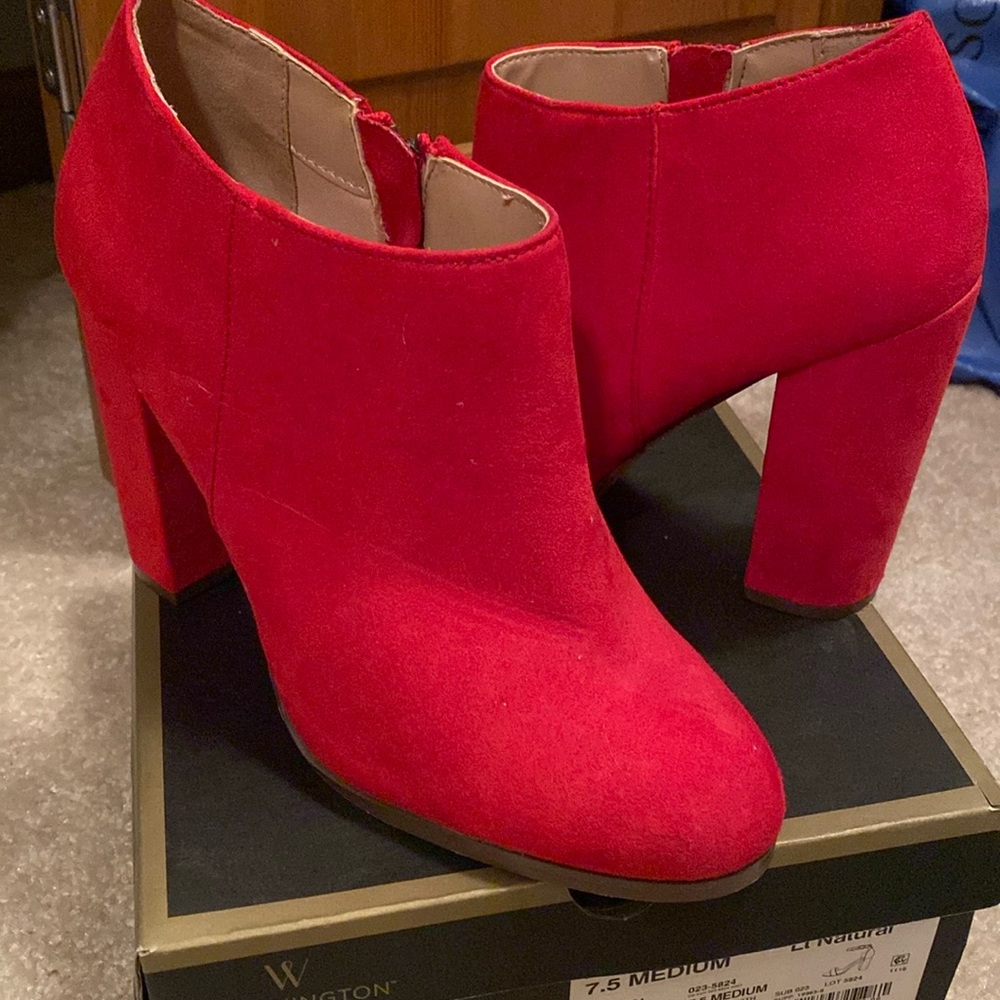 Red boots